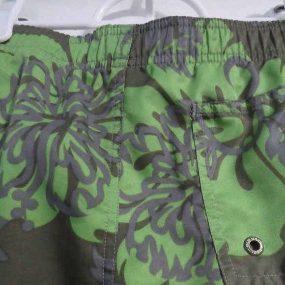 OLD NAVY | size 10 | Tropical Plant Swim Shorts | Mesh Lining - Picture 10 of 15